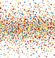 Seamless confetti vector image
