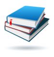 Books notebooks vector image