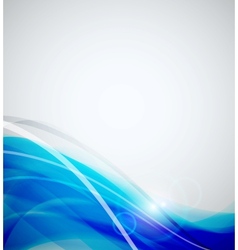 Abstract wave background vector image