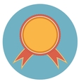 Flat medal vector image