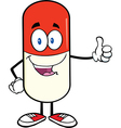 Pill Cartoon vector image