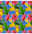 Tulips vector image