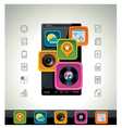 Smartphone icon vector image