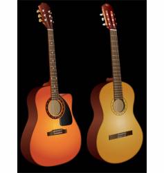 Guitars vector image