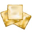 Old sheets of paper vector image
