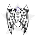 Devil wings vector image