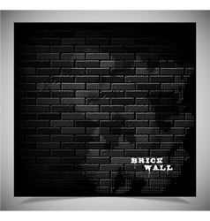 Brick wall vector image