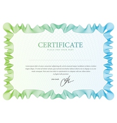 Pattern that is used in certificate vector image