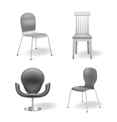 Chairs Set vector image