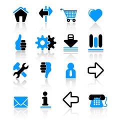 Web site icons Web site icons vector image