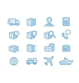 Parcel delivery service Parcel delivery service vector image