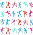 Dancing Men vector image