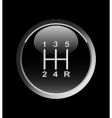 Gear stick vector image