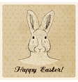Easter greeting card vector image