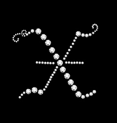X letter vector image