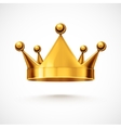 Isolated Crown Isolated Crown vector image