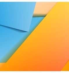 Background with blue paper vector image