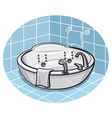 Jaccuzzi vector image