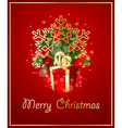 Merry christmas vector image
