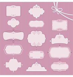 Wedding Frames vector image