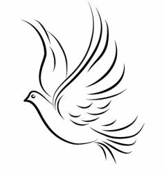 Dove vector image