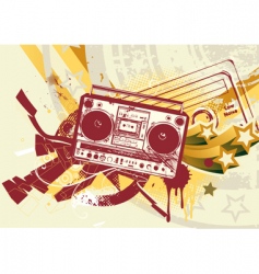 Urban background vector image