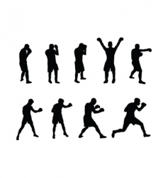 Boxers vector image