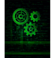 Gears vector image