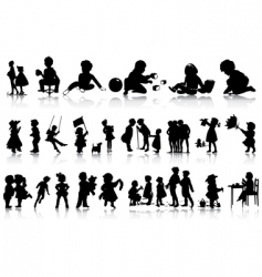 Children vector image