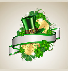 Patrick day card vector image