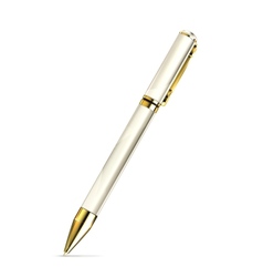 White pen vector image