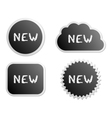New buttons vector image