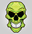 Mexico skull color vector image