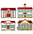 Useful buildings vector image