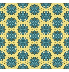 Seamless Colorful Retro Pattern Background vector image