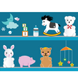 Kid stuff vector image
