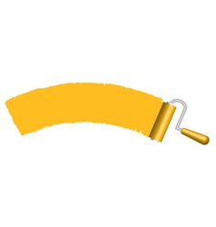 Of paint roller vector image