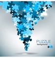 Puzzle pieces vector image