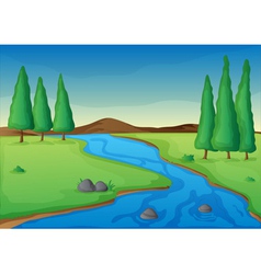 River vector image