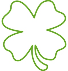 Shamrock vector image