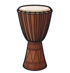 African Drum African Drum vector image