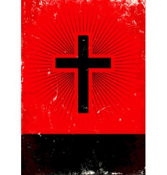 Cross vector image