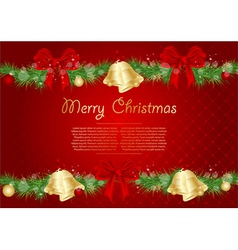 Merry christmas vector image