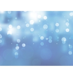 Glittery blue Christmas background EPS 8 vector image