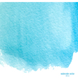 Blue watercolor squarer background vector image