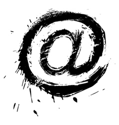 Email symbol vector image