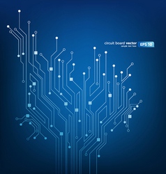 Circuit board vector image