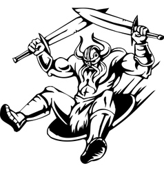 Nordic viking - Vinyl-ready vector image