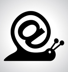 Snail vector image