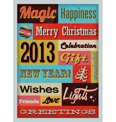 Happy New Year 2013 vector image